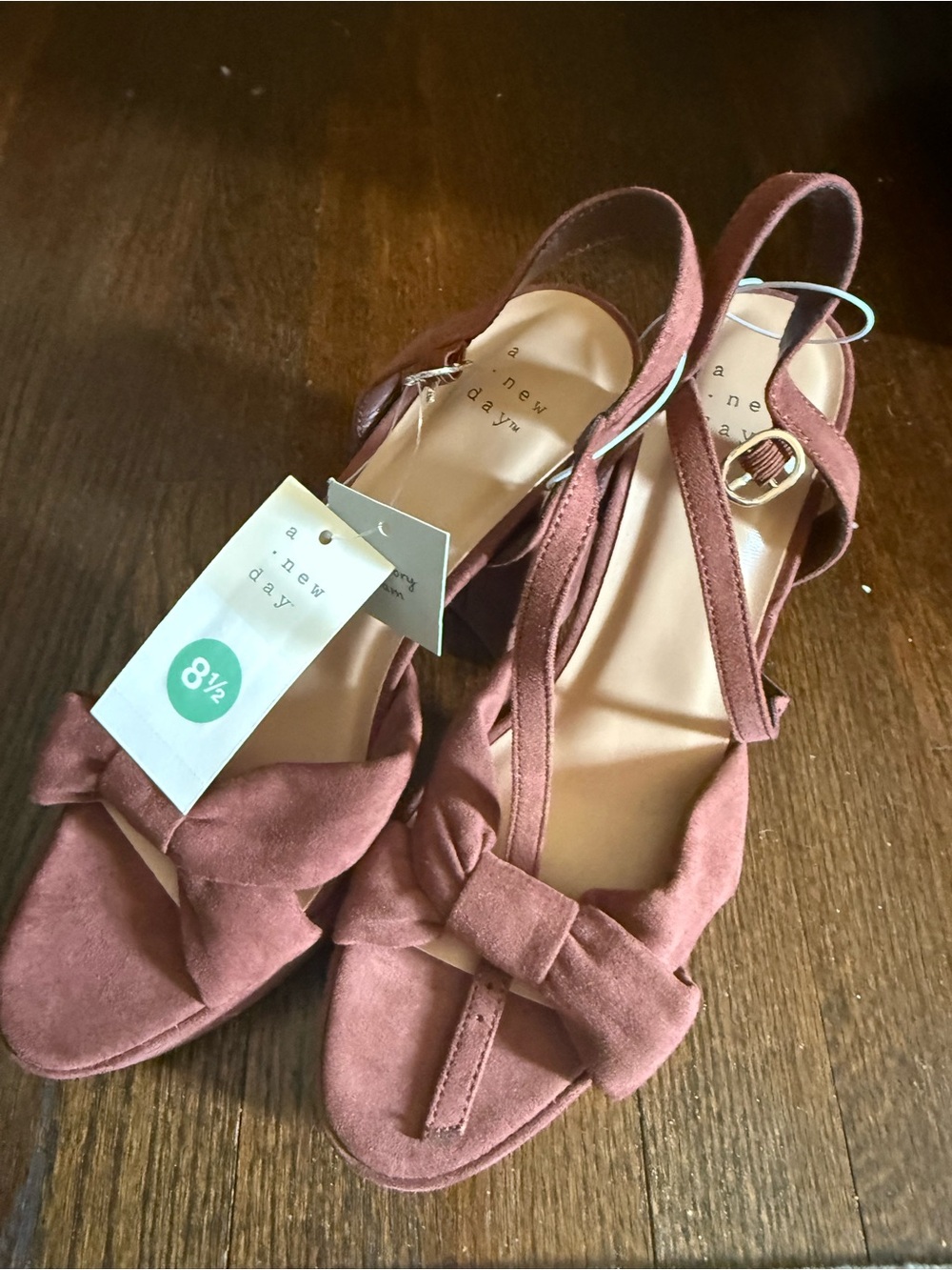 a new day chunky heels size 8 1/2